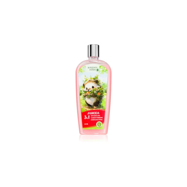 & Cosmetics Bohemia Herbs Strawberry Effervescent Bath & Cleansing Gel 500 Ml