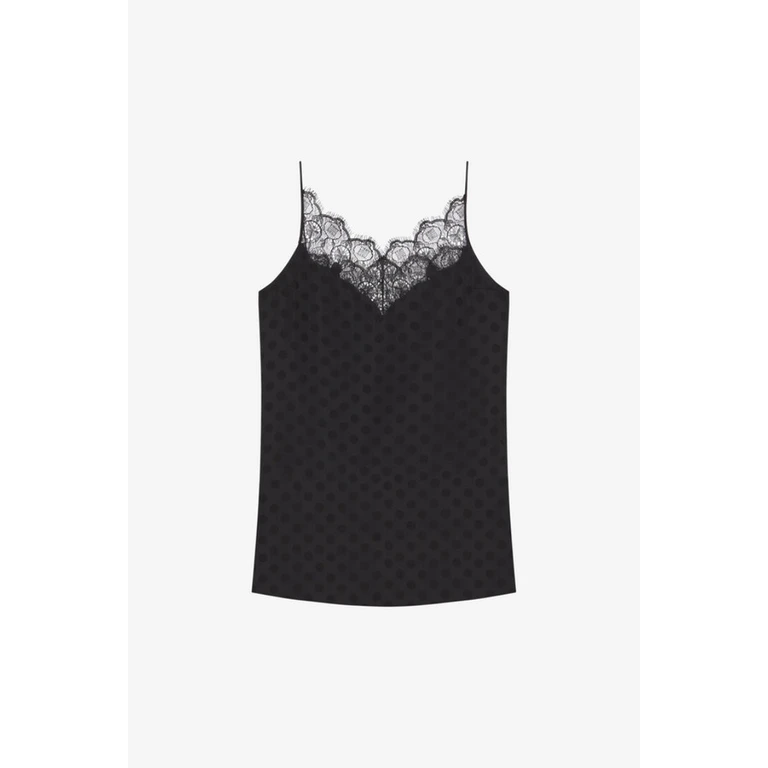 Lace Top Black