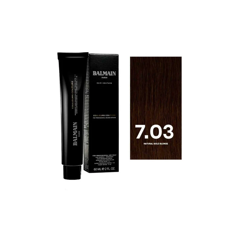 Professionnel Couleurs Couture Permanent Hair Colour 7.03 Natural Golden Blonde 60 ml