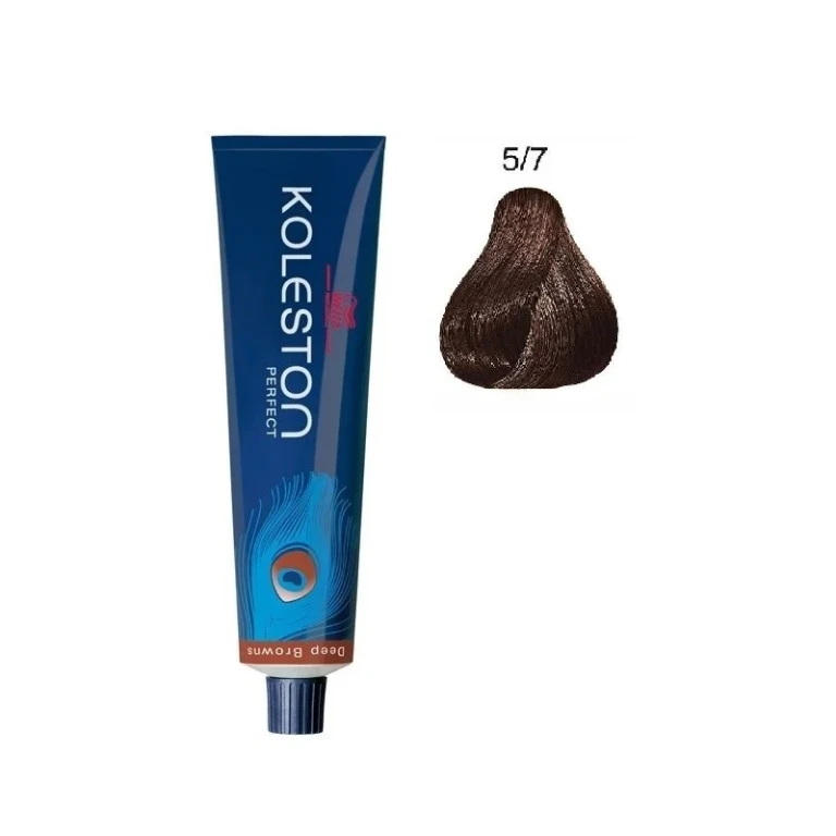 Professionals Koleston Perfect Permanent Hair Color 5/7 Light Brown 60 ml