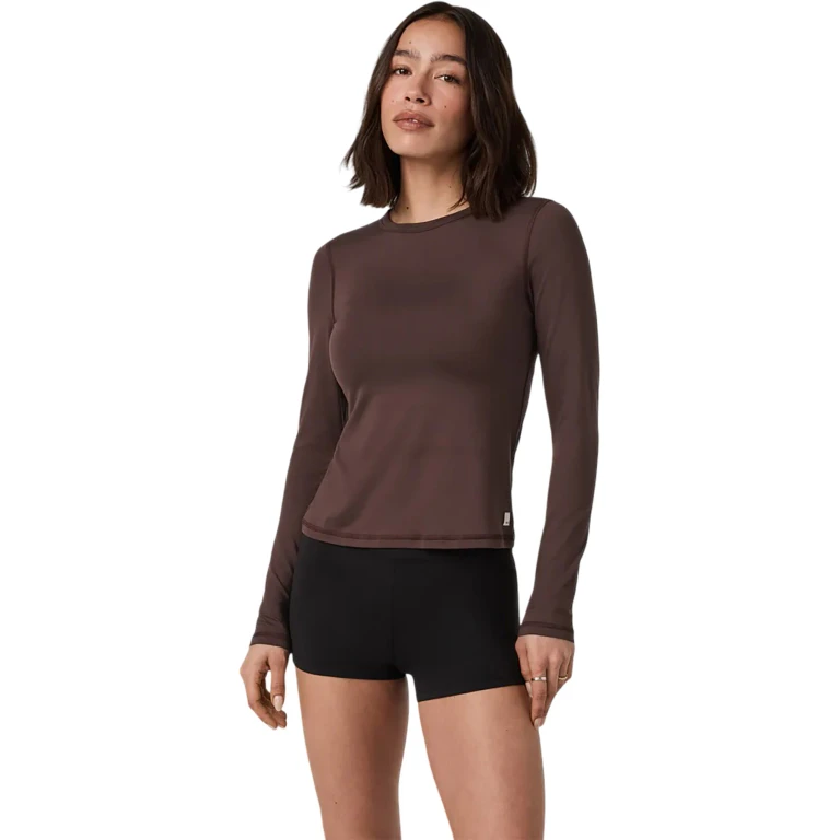 Lux Long Sleeve Crew Neck T-Shirt - Women's