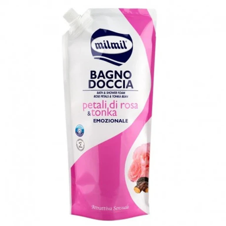 Shower Gel Rose Petals & Tonka Bottle 750ml