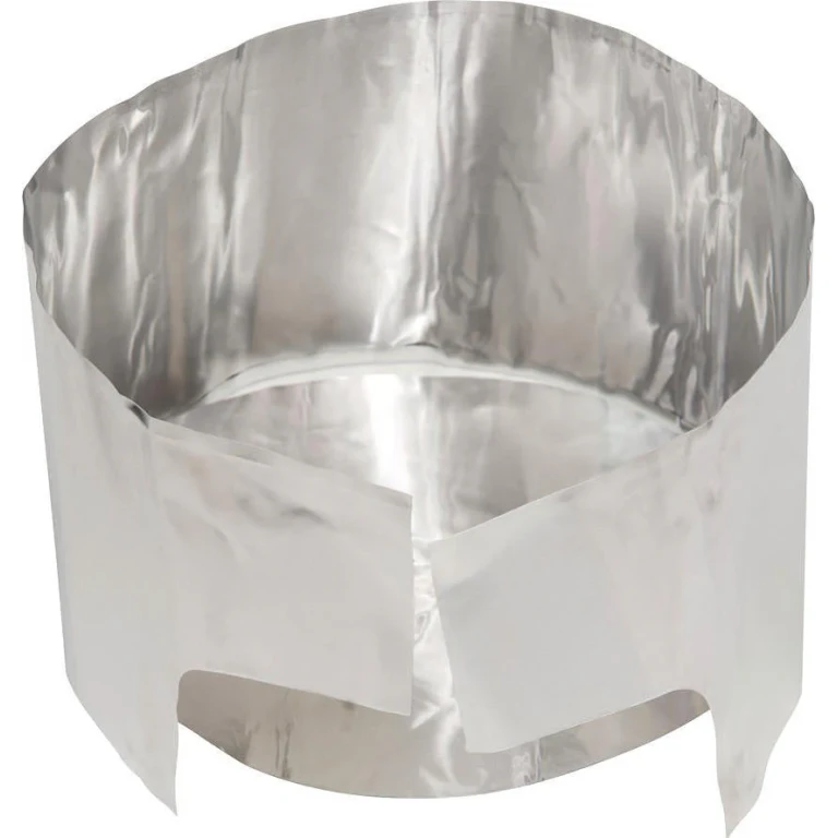 Solid Heat Reflector with Windscreen