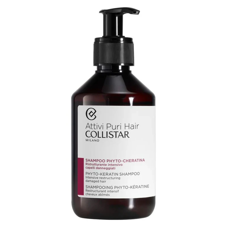 Pure Actives Shampoo Phyto-Keratin - Intensive Restructuring Damaged Hair 500 Ml