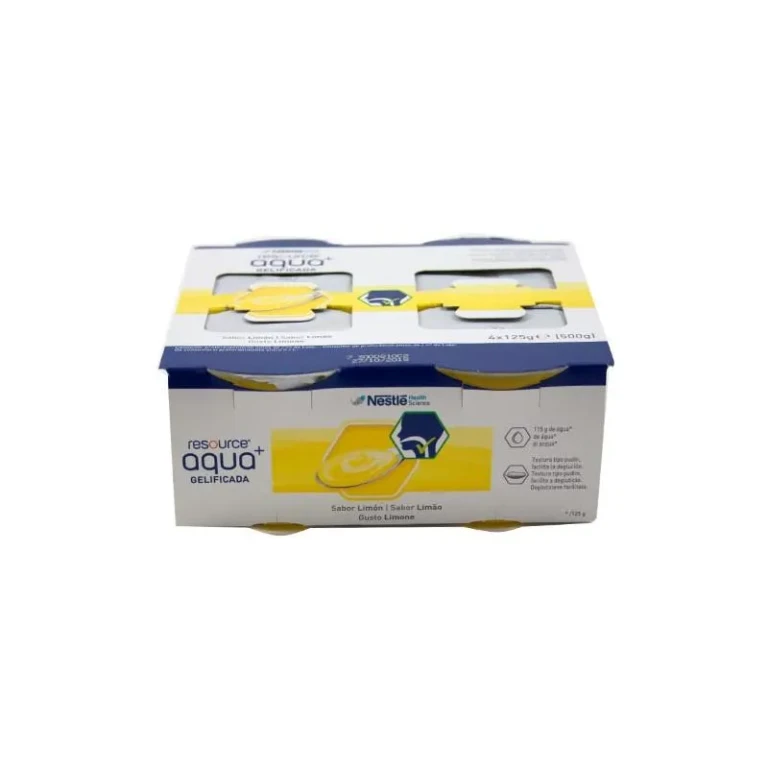 Meritene Nestlé Resource Gel Lemon Water 4 pieces