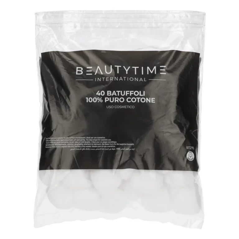 100% Pure Cotton Balls Beautytime 40 Pieces