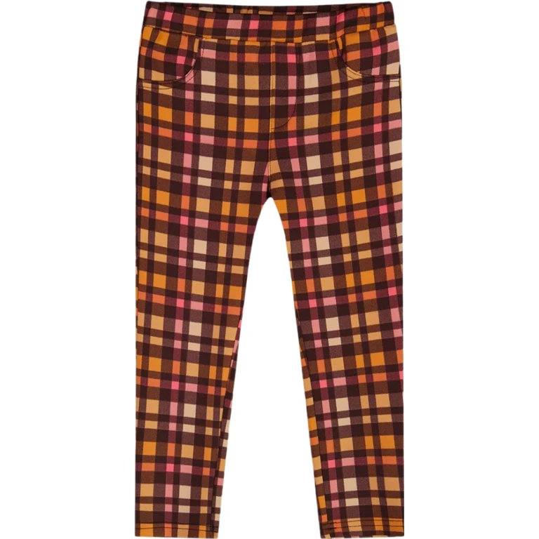 Plaid Milano Treggings - Little Girl