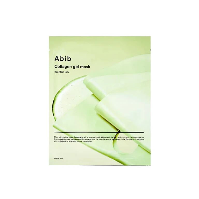 Heartleaf Jelly Collagen Sheet Mask (collagen gel mask) 4 pieces