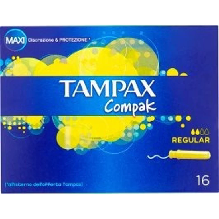 Compak Regular Medium Flow Internal Pads 16 Pads