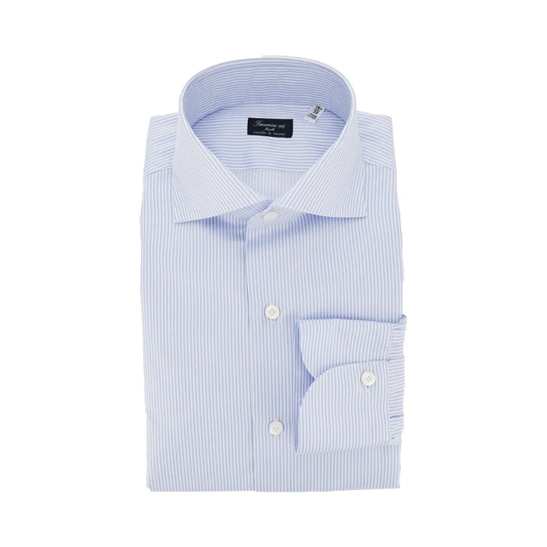 'Milano' cotton shirt with striped motif Man 39