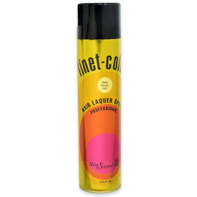 Finet Hair Color Spray Colored Hairspray Gold 400 Ml