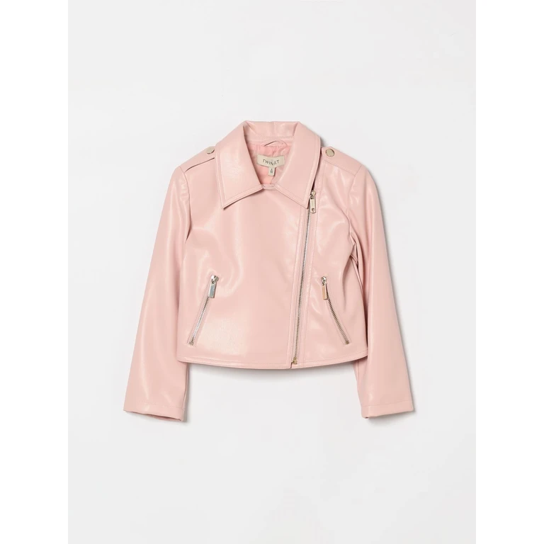 Synthetic Leather Biker Jacket (261GB207010021)