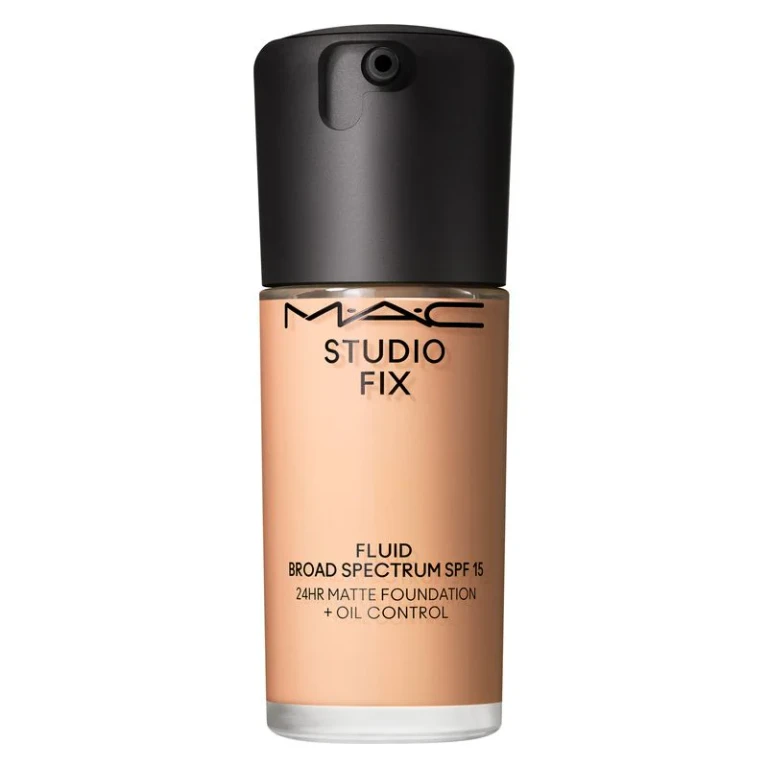 Mac Studio Fix Fluid Spf 15 - Soft-Matte Foundation, Second Skin Effect, Full Coverage Naturale Up To 24 Hours Nw50 (30 Ml)