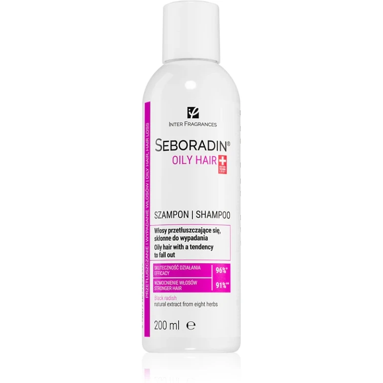 Oily anti-dandruff and anti-hair loss shampoo 200 ml