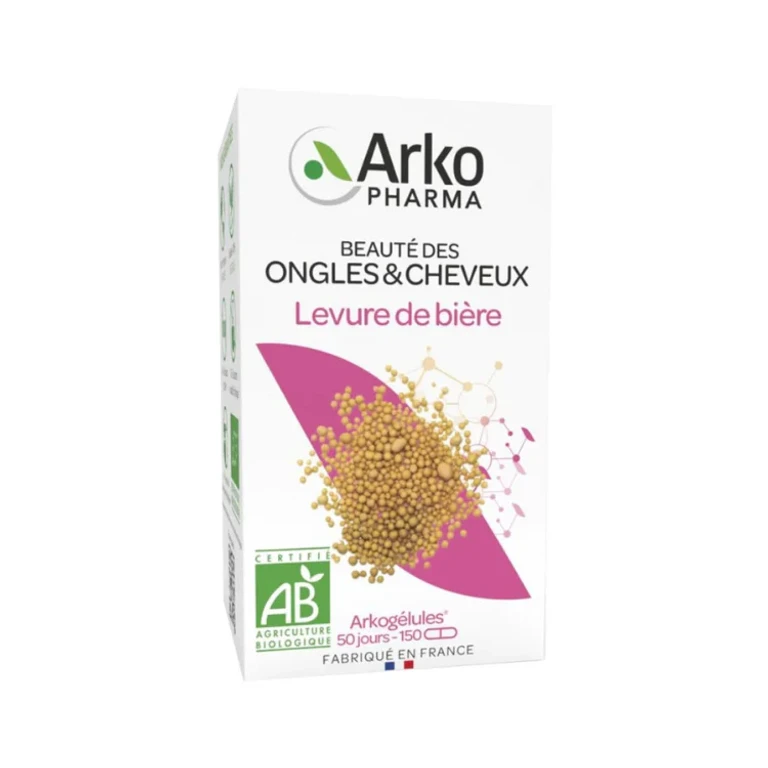 Arkocapsule Organic Brewer's Yeast Beauty Nails Hair 150 capsules