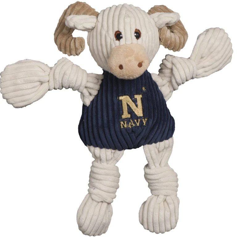 NCAA U. S. Naval Academy, Bill the Goat Knottie Plush Dog Toy