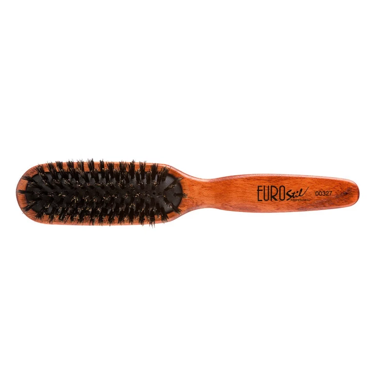 Professional flat boar bristle brush Eurostil 1 unit