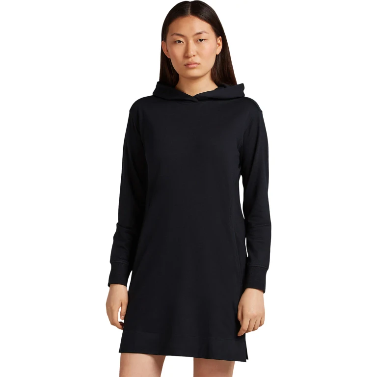 200 Crush Merino Blend Long Sleeve Dress - Women's