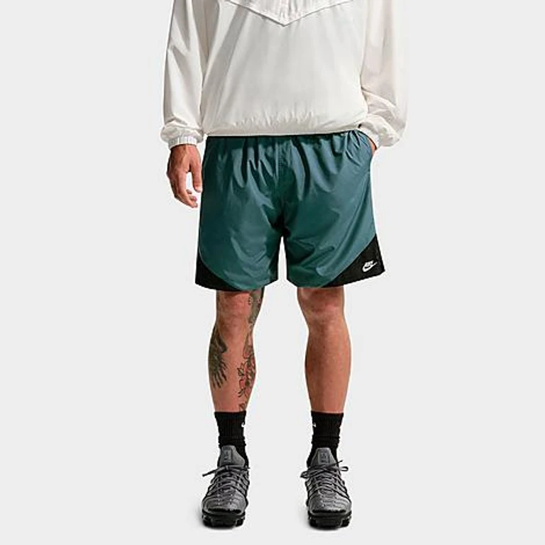 Windrunner 8" Woven Shorts in Mineral Slate/Black/White