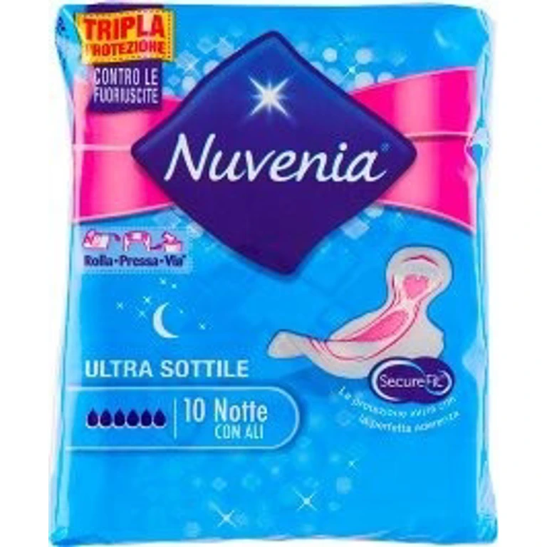 Pads With Wings Ultra Thin Night Goodnight 10 Pads