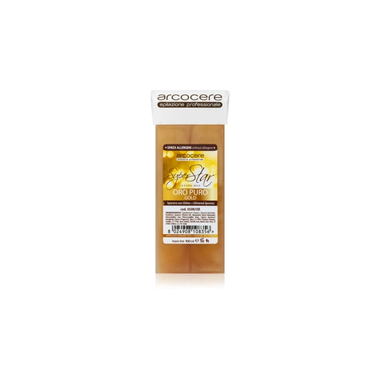 Professional Wax Oro Puro Gold Depilatory wax with glitter refill 100 ml