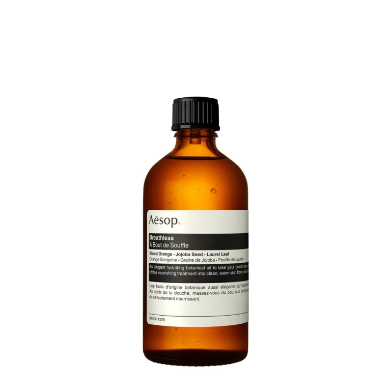 Breathless scented body oil