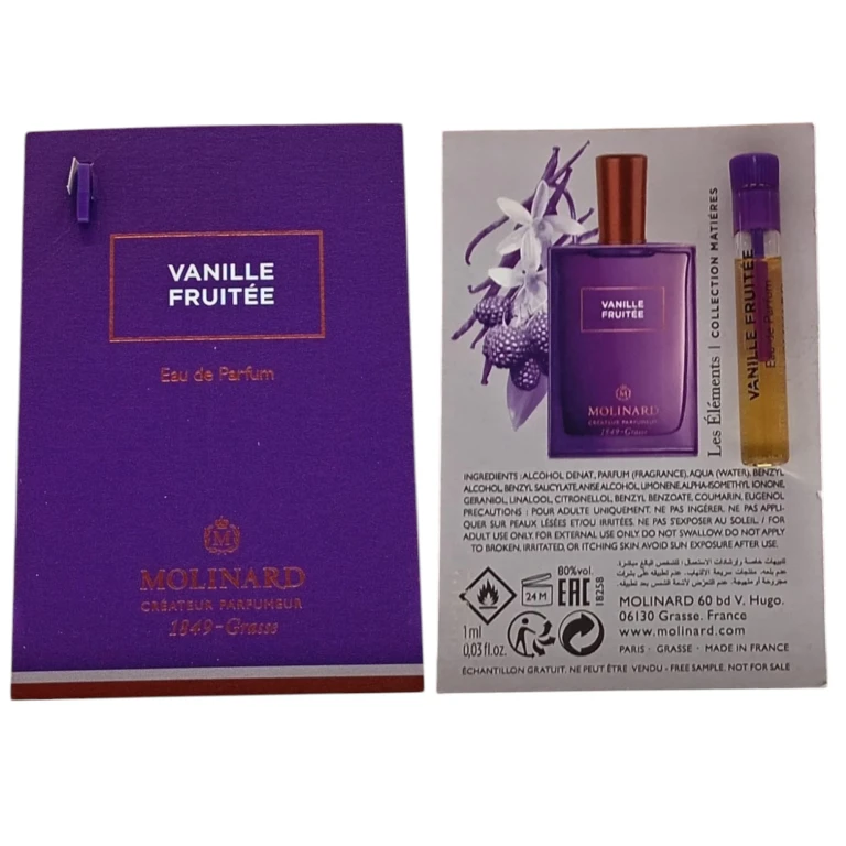 Les Elements - Fruity Vanilla Eau de Parfum unisex 1 ml *Vial
