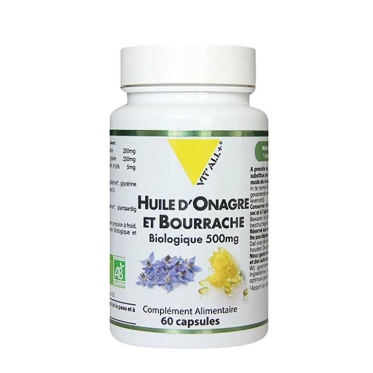 Evening Primrose Borage Organic 60 Capsules
