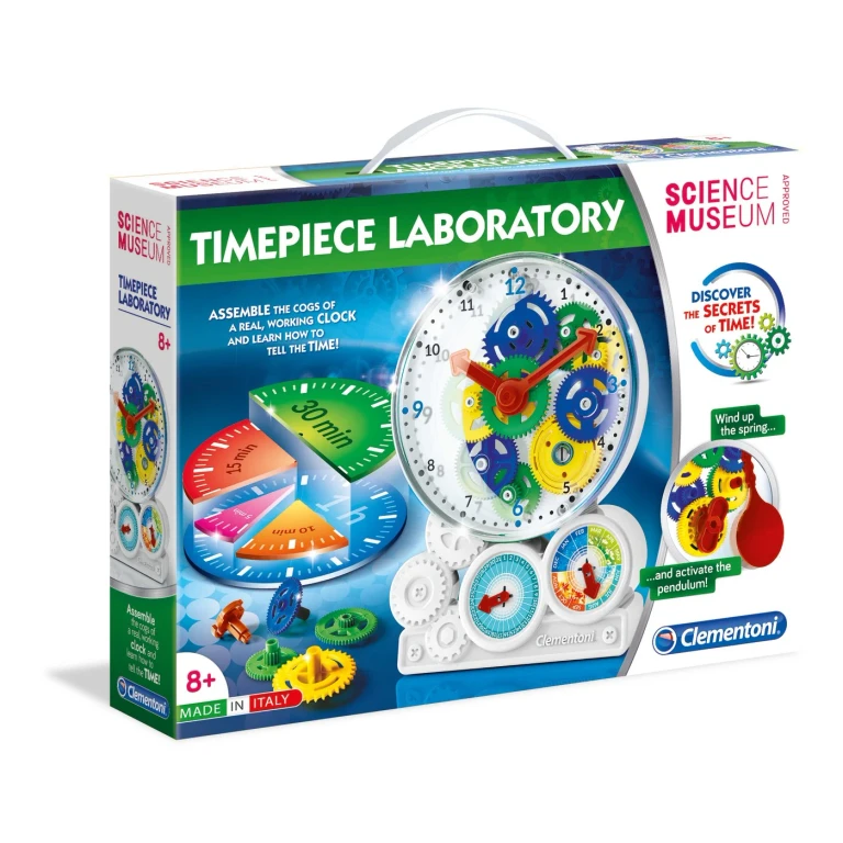 , How Is Work Clock, Construction Set, 61763, unisex, 8+ years