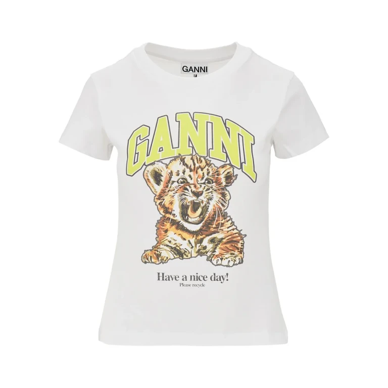 Jersey T-shirt with 'Tiger' print Woman XS