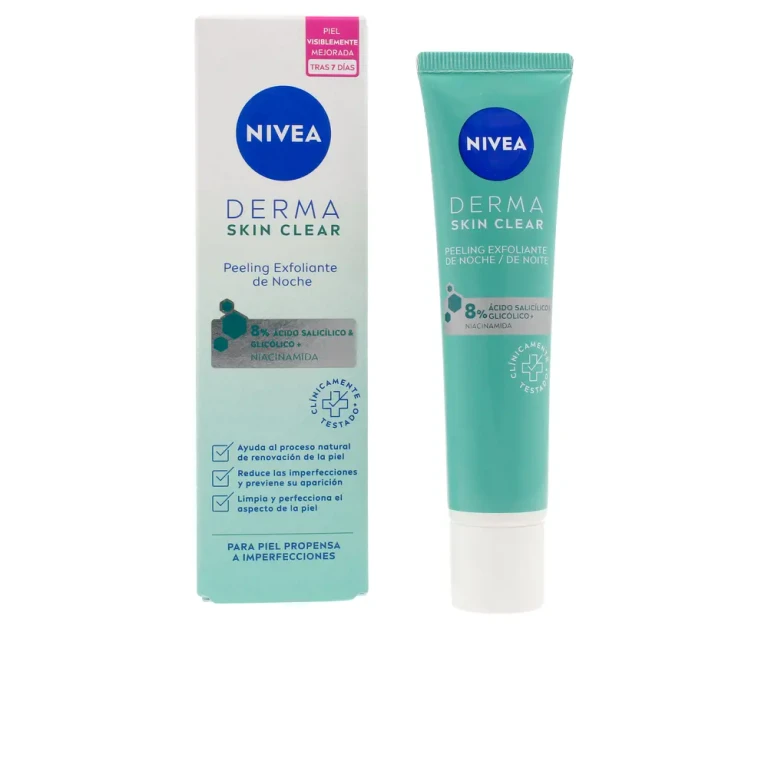 Derma Salicylic and glycolic acid night peeling exfoliant 40 ml
