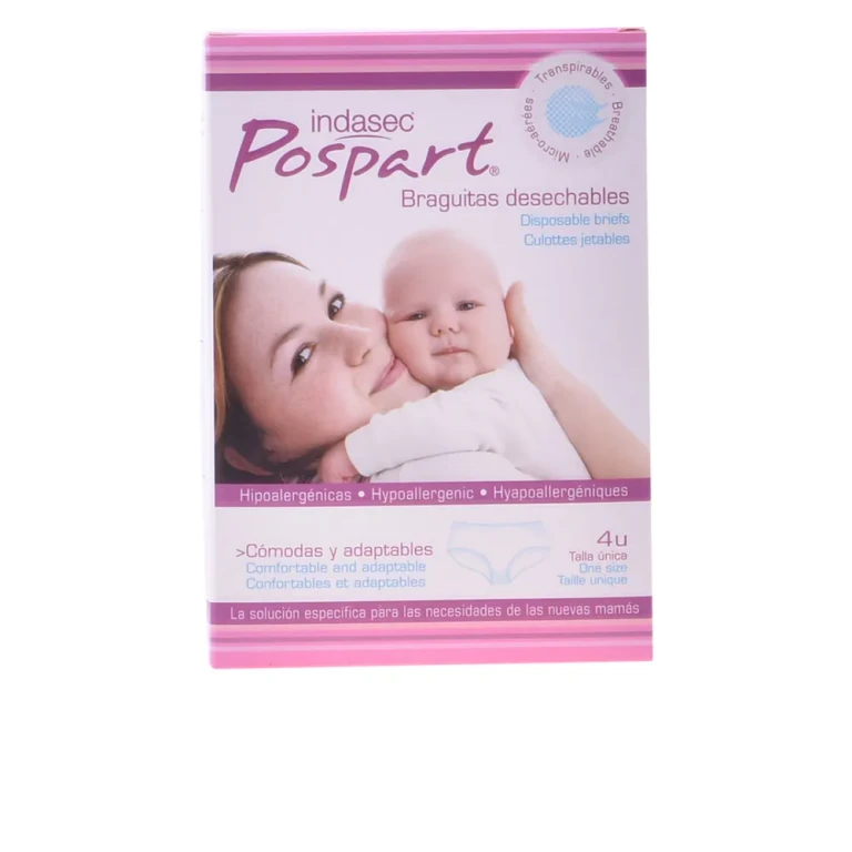 Disposable panties Indasec Pospart one size 4 units