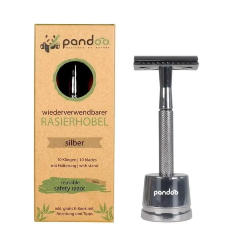 Metal Safety Razor, Silver