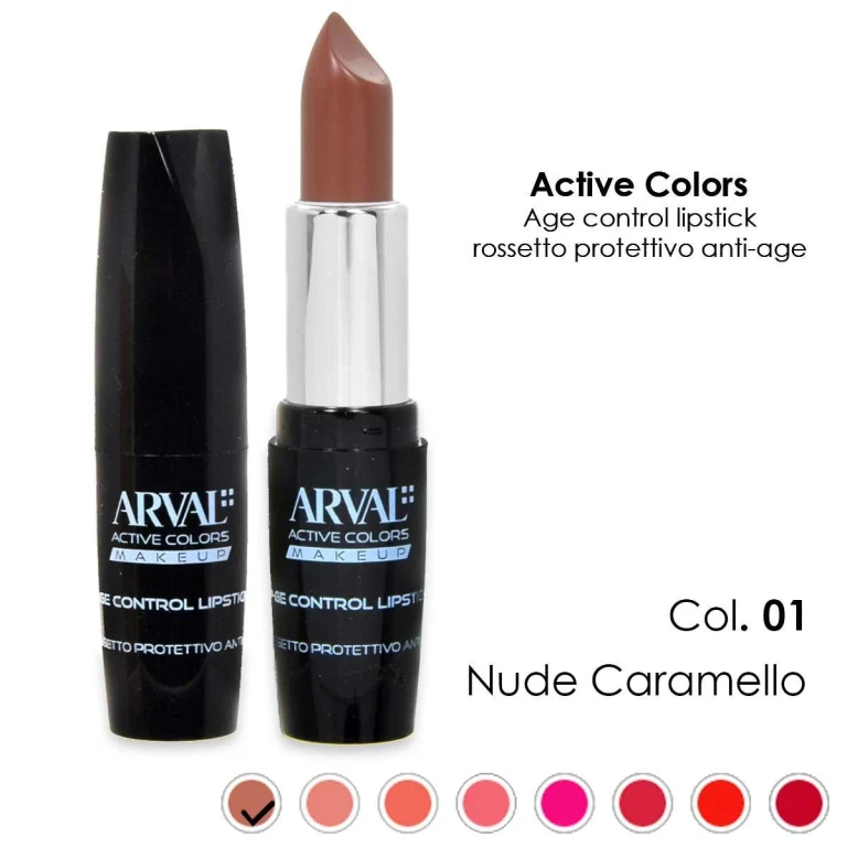 Age control lipstick n. 01 - nude caramel protective anti-age lipstick