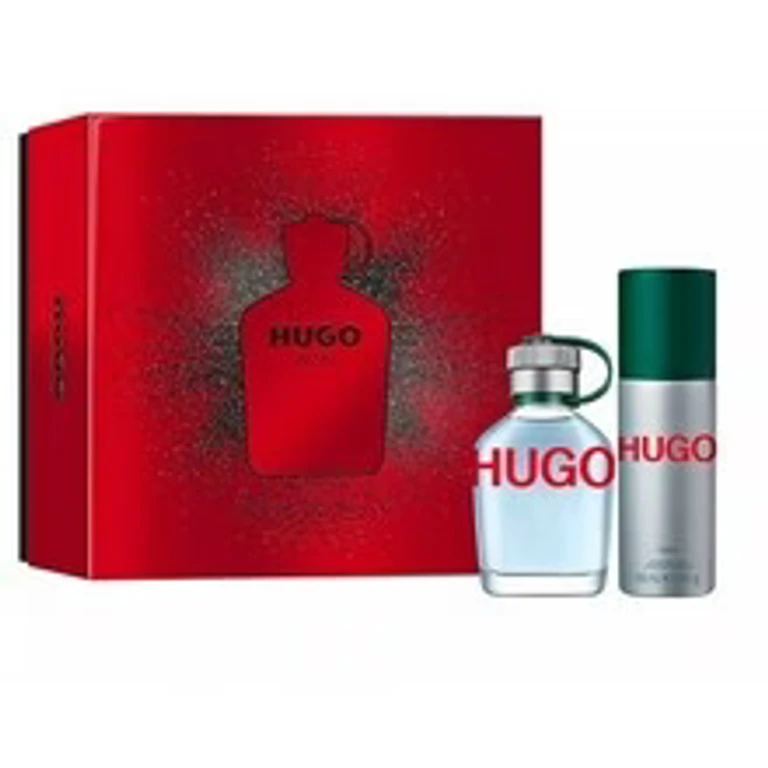 Hugo gift set consisting of EDT 75 ml and deodorant spray 150 ml 75 ml
