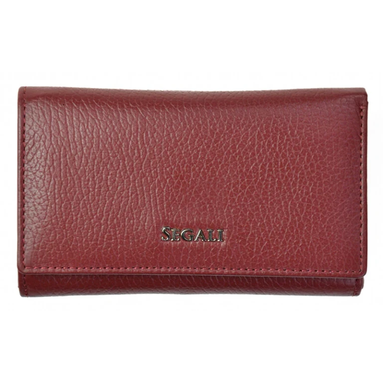 Women's Leather Wallet 7074 Bordeaux
