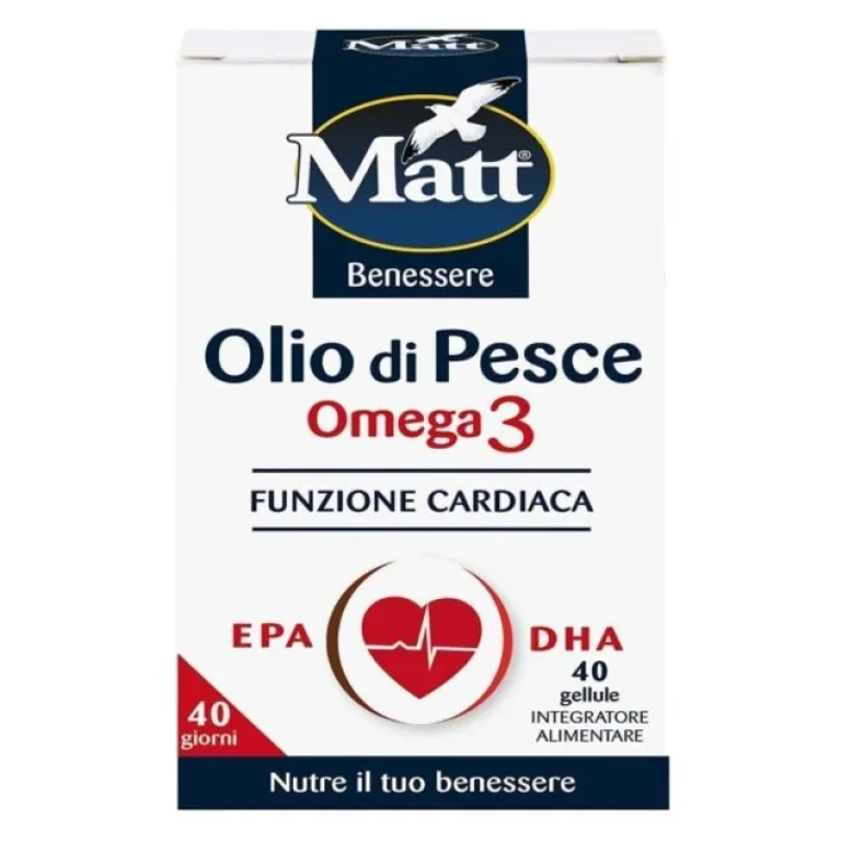 Fish Oil Omega 3 Matt 40 Gellule