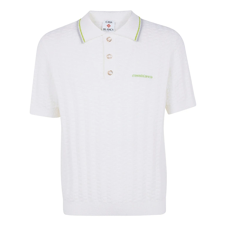 "Tennis Boucle" Polo Shirt