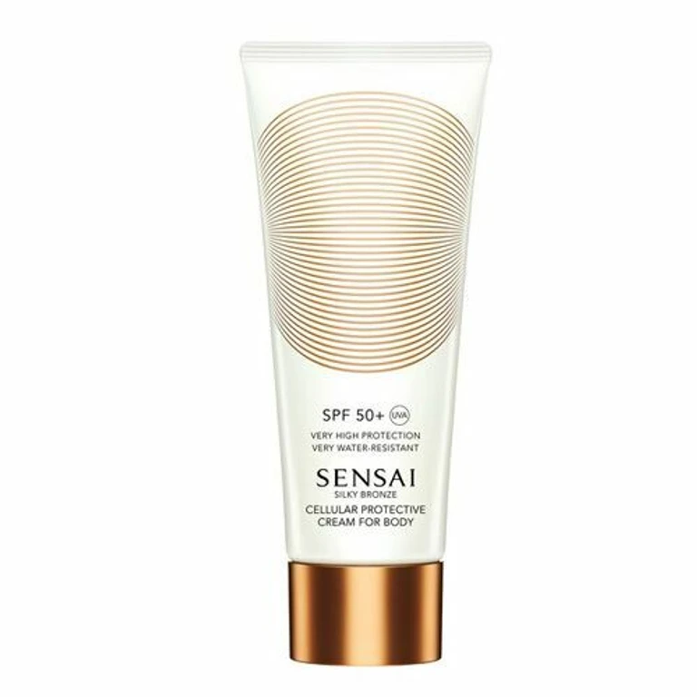 Cellular protective cream Sensai Silky Bronze for the body SPF50 150 ml