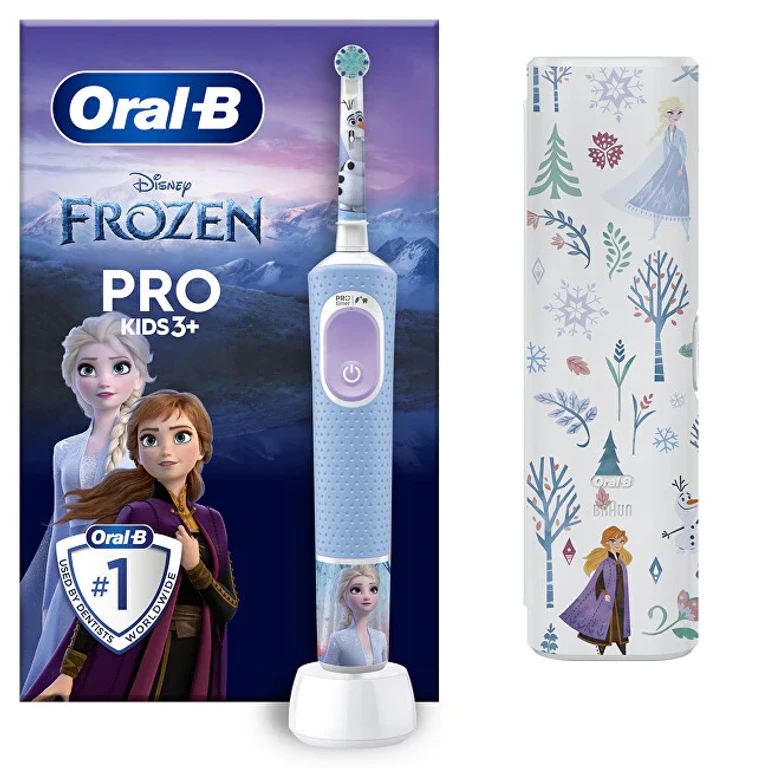 Electric Toothbrush Vitality Pro Kids Frozen with Travel Case