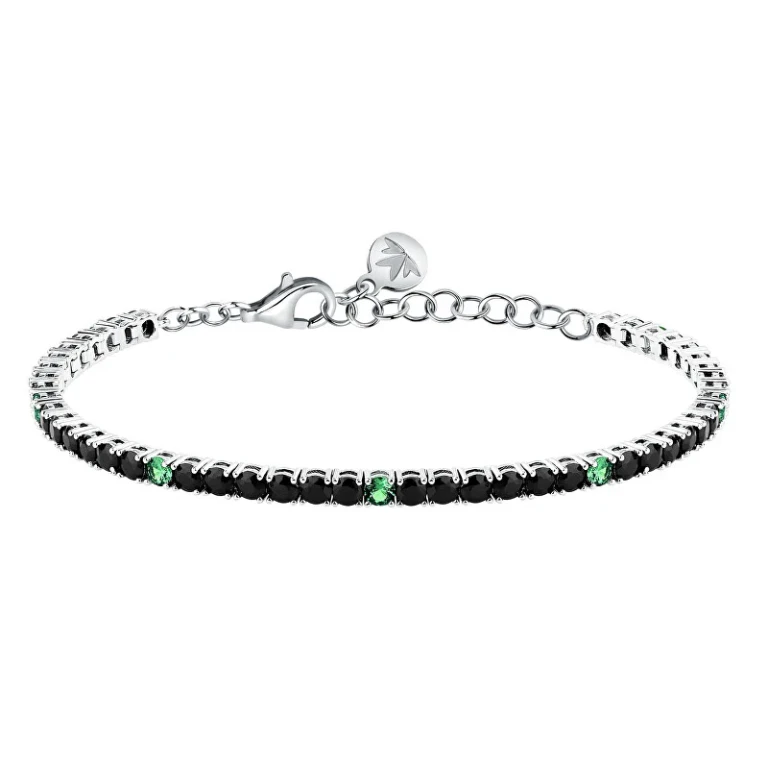 Silver Tennis Bracelet With Cubic Zirconia Tesori Saiw260