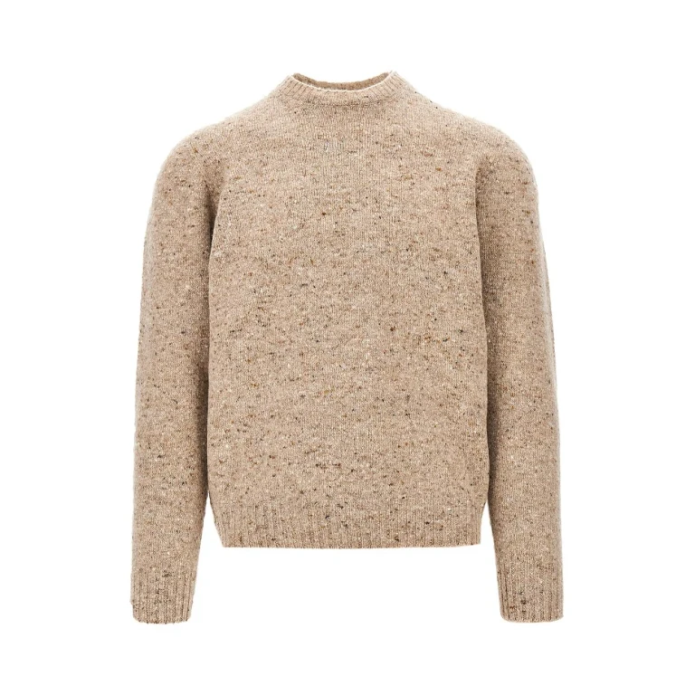Wool and cashmere blend knitted sweater Man 48