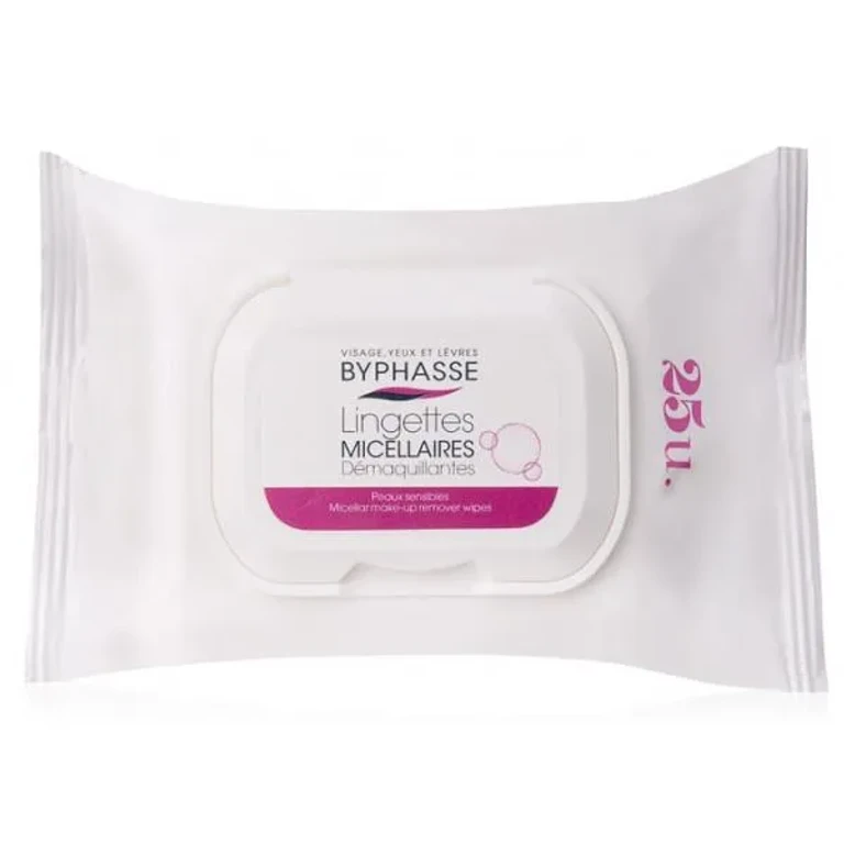 Makeup remover wipes Byphasse Micellar Solution 25 units