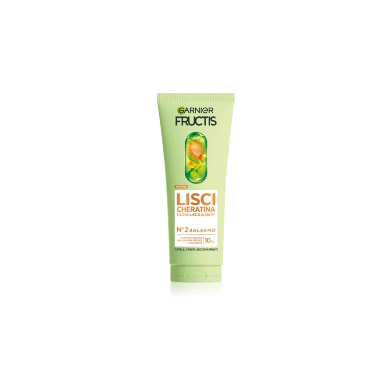 Fructis Lisci Keratin nourishing conditioner for stronger and shinier hair 200 ml