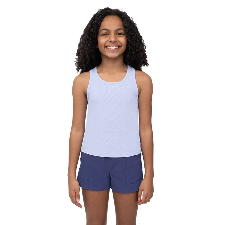 Rib Tank Light Blue XS 4/5:- Light Blue - Online Only, XS 4/5