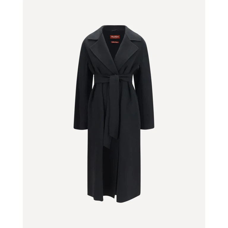 Long robe Coat in wool, cashmere and silk Female 40