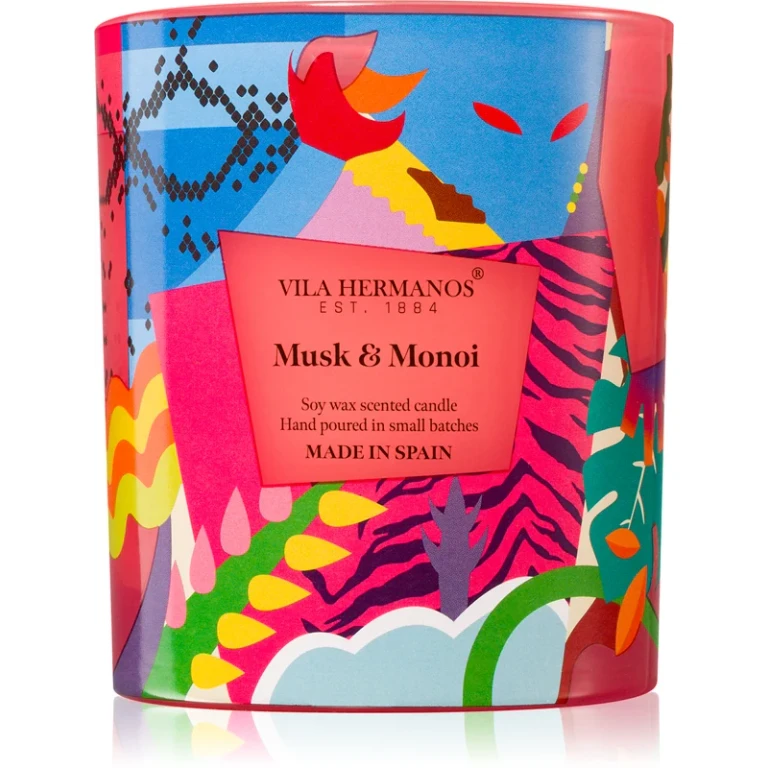 70ths Year Musk & Monoi scented candle 200 g