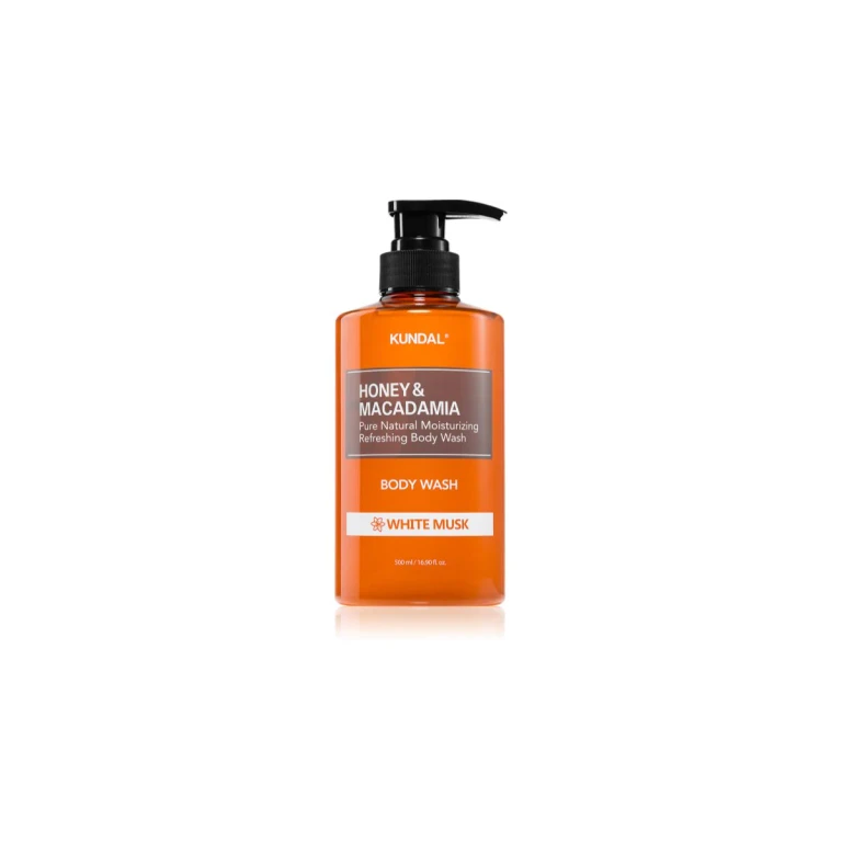 Honey & Macadamia White Musk delicate shower gel with a hydrating effect 500 ml