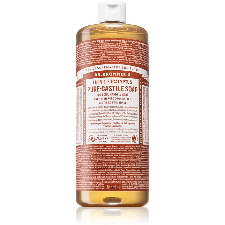 Dr. Bronner’s Eucalyptus universal liquid soap 945 ml