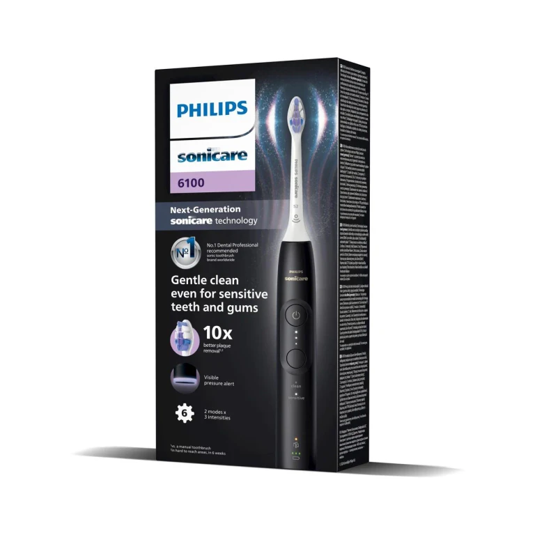 Sonicare Protective Electric Toothbrush Clean 6100 HX7401/01